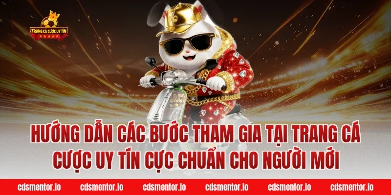 Hướng dẫn các bước tham gia tại trang cá cược uy tín cực chuẩn cho người mới